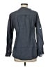 Tempo Paris Gray Long Sleeve Blouse Size M - photo 2