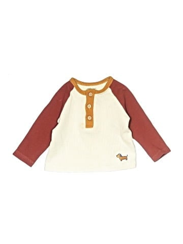 Little Me Long Sleeve Henley (view 1)