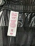 Justice Active 100% Nylon Black Track Pants Size 12 - photo 3