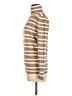 Talbots Stripes Tan Turtleneck Sweater Size M - photo 5