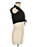 Objex Black Short Sleeve Top Size M - photo 4