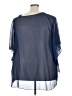 Shein Curve 100% Polyester Blue 3/4 Sleeve Blouse Size 20 Plus (4) - photo 2