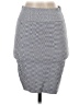 LA Cite Chevron-herringbone Gray Casual Skirt Size S - photo 1