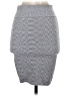 LA Cite Chevron-herringbone Gray Casual Skirt Size S - photo 2