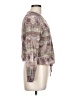 Crosby 100% Rayon Gray Long Sleeve Blouse Size L - photo 4