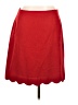 Talbots Solid Red Casual Skirt Size 10 - photo 1