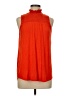 Gibson Orange Sleeveless Blouse Size M - photo 1