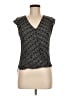 Max Studio Black Short Sleeve Blouse Size M - photo 1