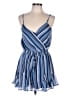 Trixxi 100% Polyester Stripes Blue Romper Size L - photo 1