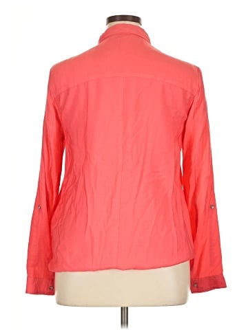 CALVIN KLEIN JEANS Long Sleeve Button-Down Shirt (view 2)