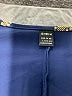 Shein 100% Polyester Chevron-herringbone Gold Blue Long Sleeve Blouse Size L - photo 7