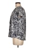 Hilary Radley 100% Polyester Blue Short Sleeve Henley Size M - photo 5
