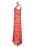 Jonathan Martin 100% Polyester Paisley Red Casual Dress Size 13 - photo 5