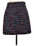 Ann Taylor LOFT Tweed Blue Casual Skirt Size 4 - photo 2