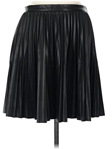 French Connection Faux Leather Skirt (view 1)