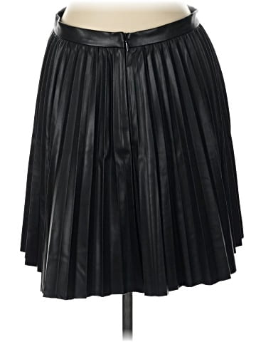 French Connection Faux Leather Skirt (view 2)