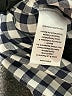 Talbots Checkered-gingham Ivory Long Sleeve Button-Down Shirt Size XL - photo 8
