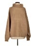 Free People Solid Tan Turtleneck Sweater Size XS - photo 1