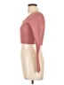 Love Tree Solid Pink Long Sleeve Top Size L - photo 5