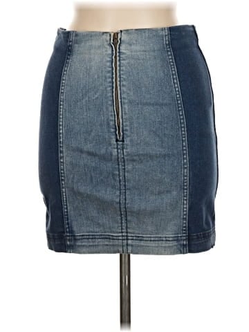 Free People Denim Skirt (view 2)