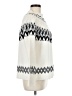 J.Jill Chevron-herringbone Ivory Pullover Sweater Size M - photo 4