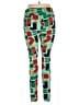 Lularoe Print Green Active Pants Size 1X (Tall & Curvy) - photo 2