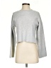 Pink Rose Gray Pullover Sweater Size S - photo 1