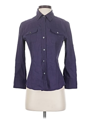 Theory 3/4 Sleeve Button-Down Shirt (view 1)