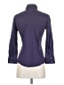 Theory Purple 3/4 Sleeve Button-Down Shirt Size S - photo 2