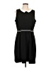 Elle Black Casual Dress Size L - photo 1