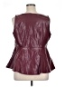 Torrid Burgundy Sleeveless Blouse Size 1X Plus (1) - photo 2