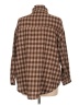 Assorted Brands Houndstooth Brown Long Sleeve Button-Down Shirt Size L - photo 2
