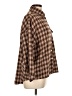 Assorted Brands Houndstooth Brown Long Sleeve Button-Down Shirt Size L - photo 4