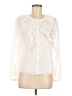 1.State Ivory Long Sleeve Blouse Size M - photo 1