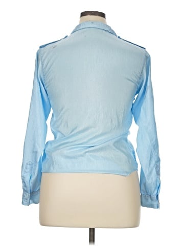 Diane von Furstenberg Long Sleeve Blouse (view 2)