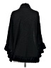 JM Collection 100% Polyester Black Cardigan Size S - photo 2