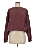 Zara Burgundy Sweatshirt Size M - photo 1