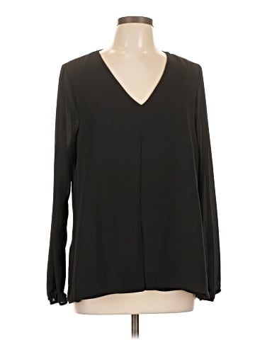 Black Rainn Long Sleeve Blouse (view 1)