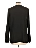 Black Rainn 100% Polyester Black Long Sleeve Blouse Size L - photo 2