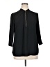 Ali & Kris 100% Polyester Black 3/4 Sleeve Blouse Size XL - photo 1