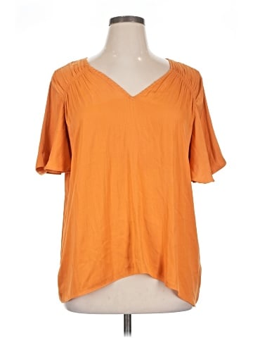 T Tahari Short Sleeve Blouse (view 1)
