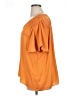 T Tahari 100% Polyester Orange Short Sleeve Blouse Size 1X - photo 5