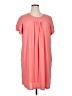 Studio 1886 Solid Pink Casual Dress Size 1X - photo 1