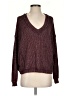 Blu Pepper Tweed Burgundy Pullover Sweater Size S - photo 1