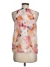 Paraphrase White Sleeveless Blouse Size M - photo 2