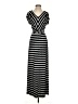 Mossimo Stripes Black Casual Dress Size S - photo 1