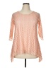 Studio West 100% Polyester Orange 3/4 Sleeve Blouse Size XL (petite) - photo 1