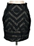 Ecote Chevron-herringbone Black Casual Skirt Size S - photo 1