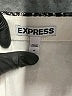 Express Stripes Silver Formal Skirt Size 4 - photo 4