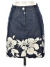 Céline Blue Ivory Denim Skirt Size EU 36 / US 6 - photo 1